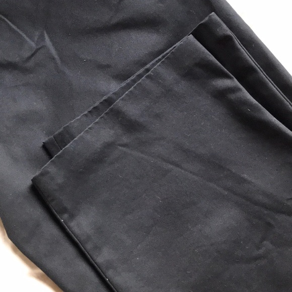 John W Nordstrom Smartcare Black Flat Front Pants - Picture 7 of 8